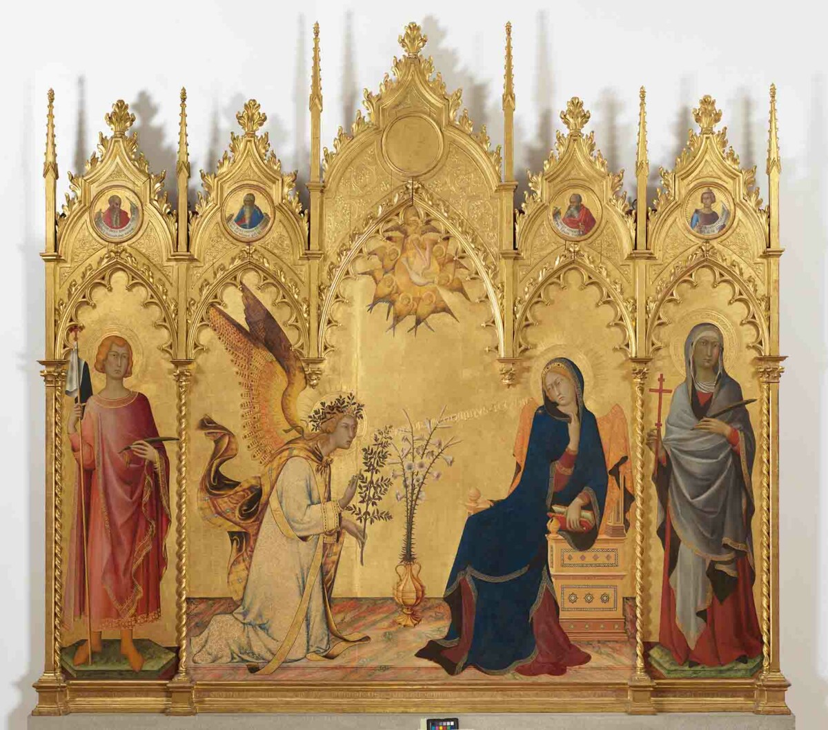 Annunciazione tra i santi Ansano e Massima