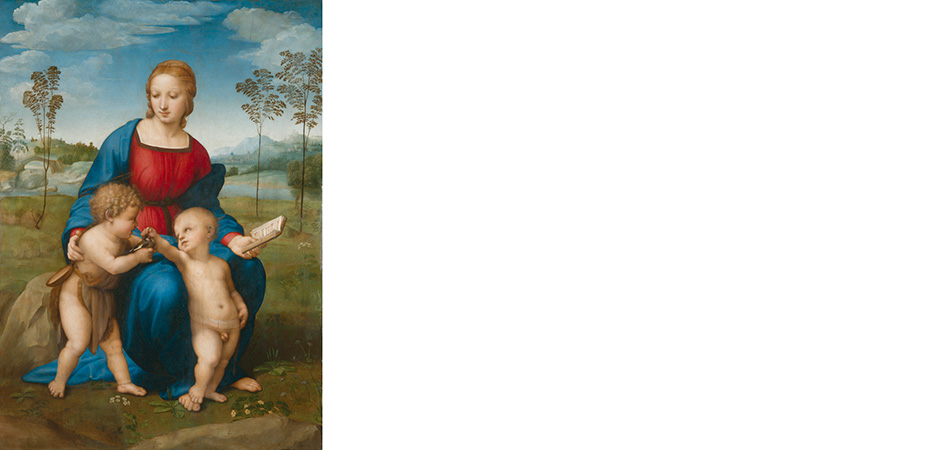 iconografia dei santi madonna del cardellino di raffaello