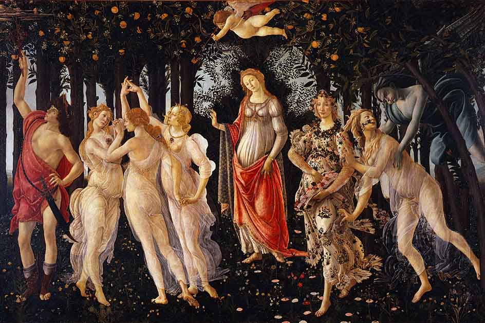 cosa vedere agli uffizi primavera di botticelli