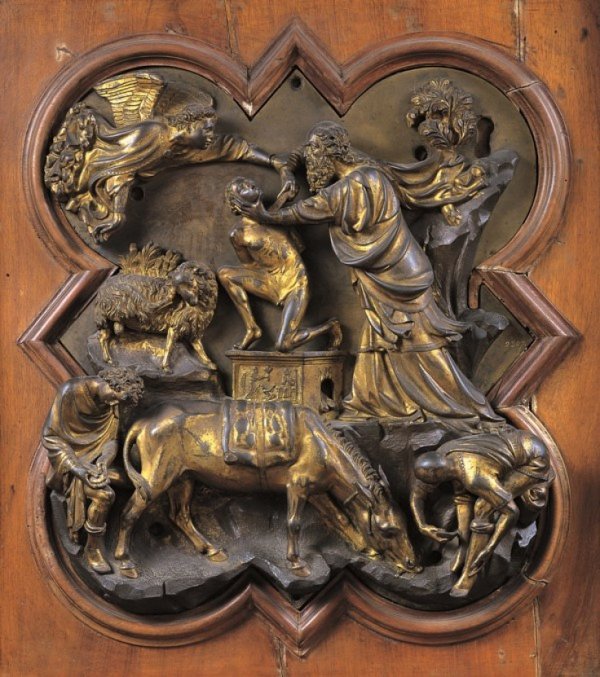 Sacrificio di Isacco Brunelleschi