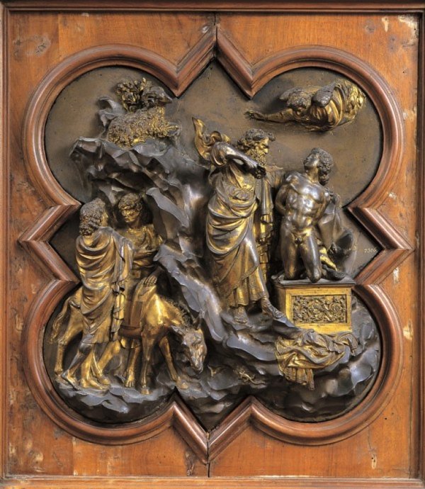 Sacrificio di Isacco Ghiberti