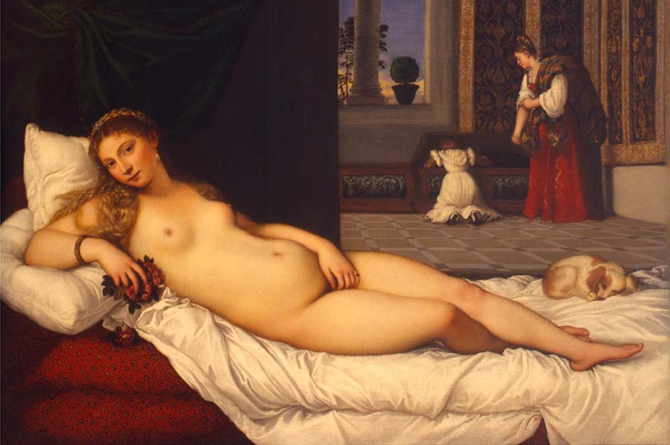 cosa vedere agli uffizi venere di urbino tiziano