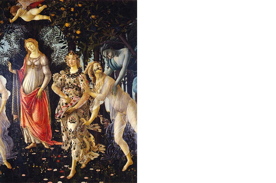 primavera botticelli venere