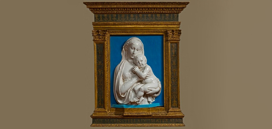 madonna della mela luca della robbia