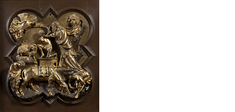 sacrificio di isacco brunelleschi