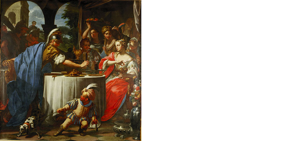 palazzo spada banchetto di marcantonio e cleopatra