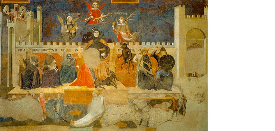 Il cattivo governo Ambrogio Lorenzetti Siena