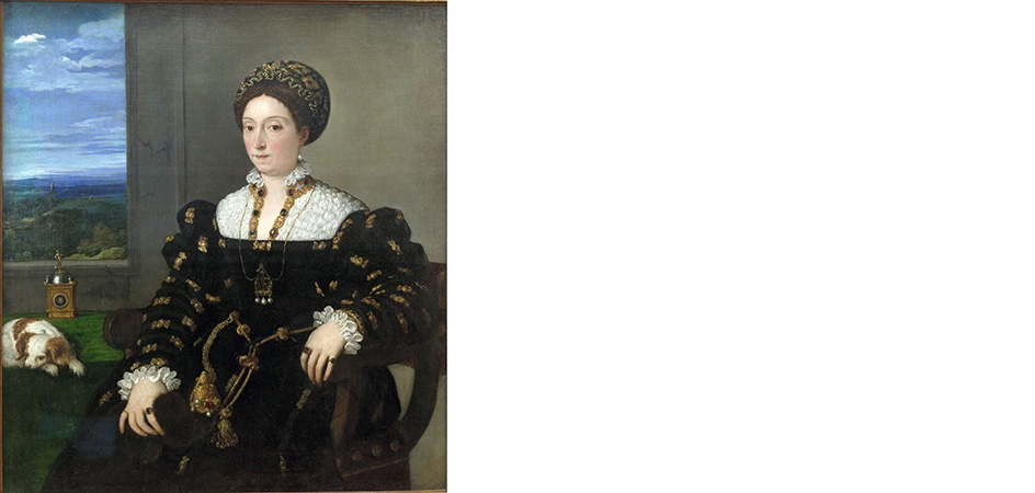 ritratto di eleonora gonzaga tiziano