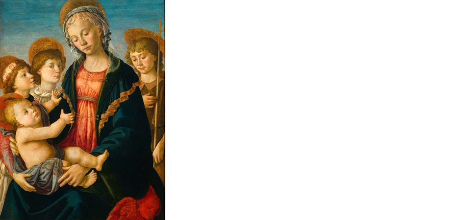 madonna con bambino botticelli galleria dell'accademia