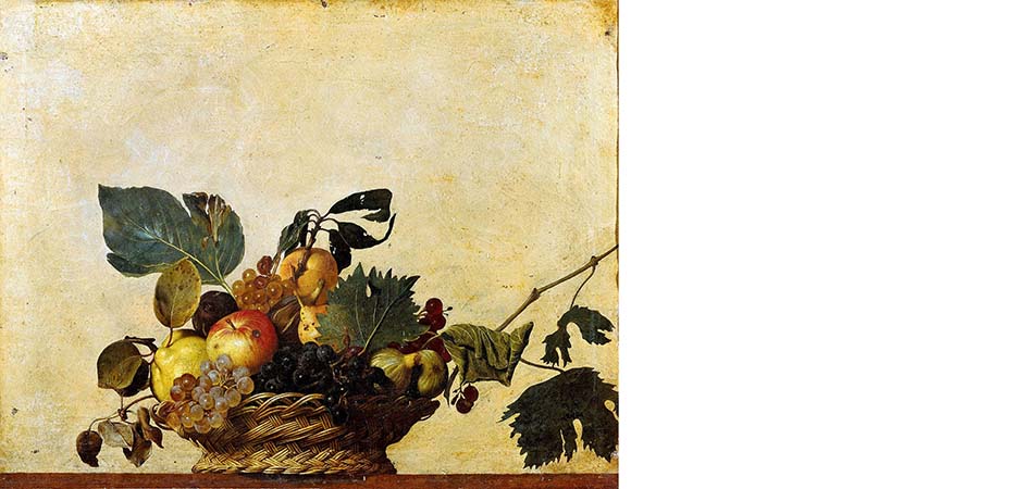 canestra di frutta caravaggio