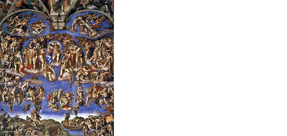 giudizio universale michelangelo