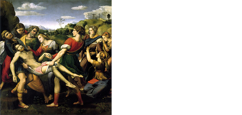 deposizione baglioni raffaello