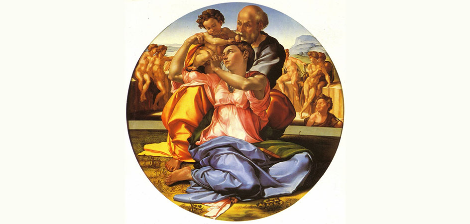tondo doni michelangelo