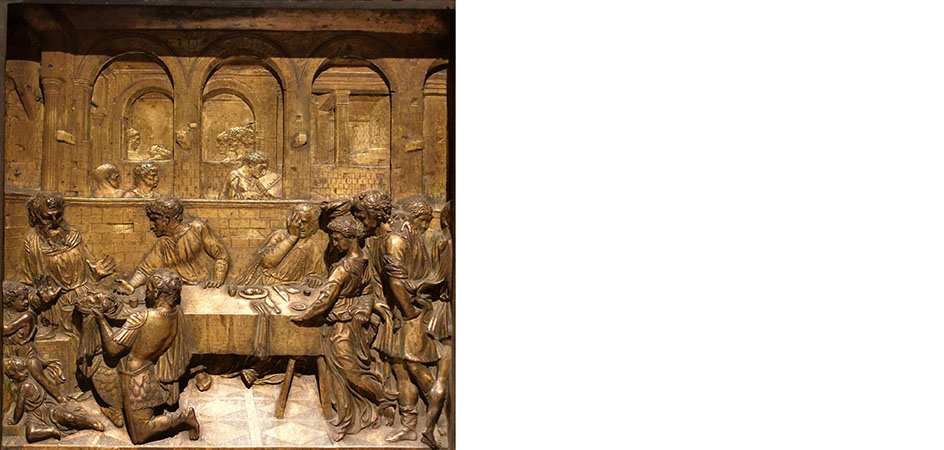 il banchetto di erode donatello