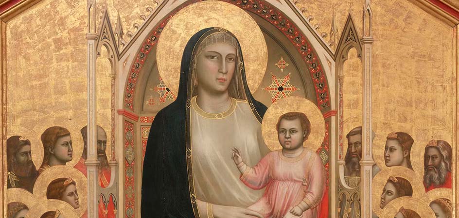 maesta giotto madonna di ognissanti