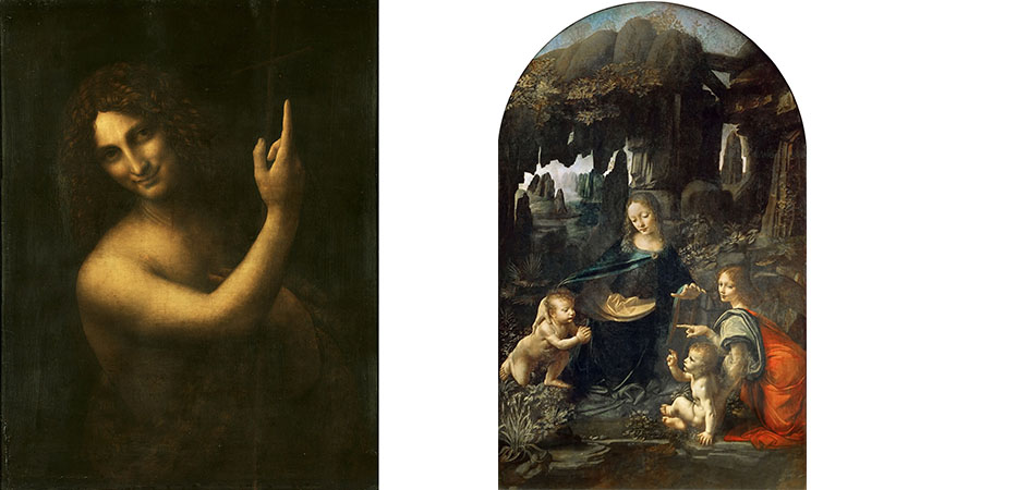 san giovanni battista vergine delle rocce leonardo