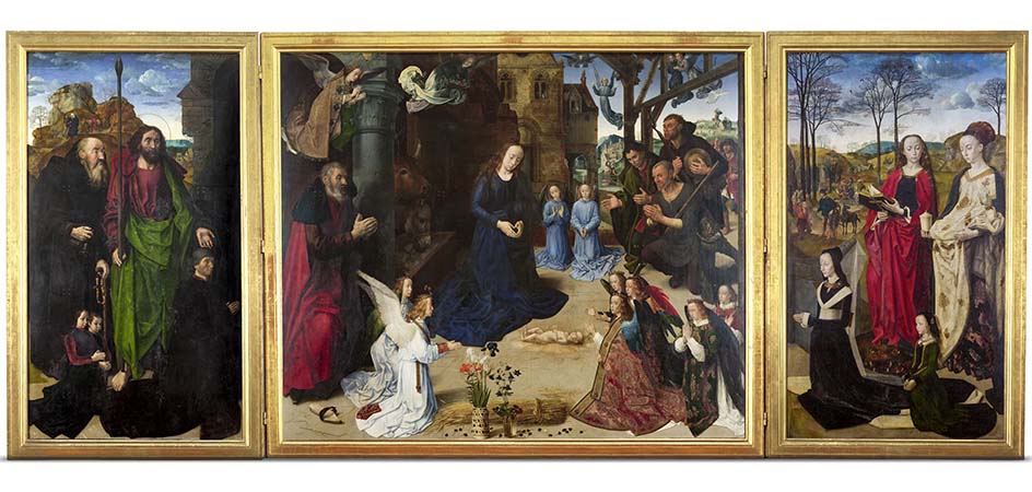 trittico portinari hugo van der goes
