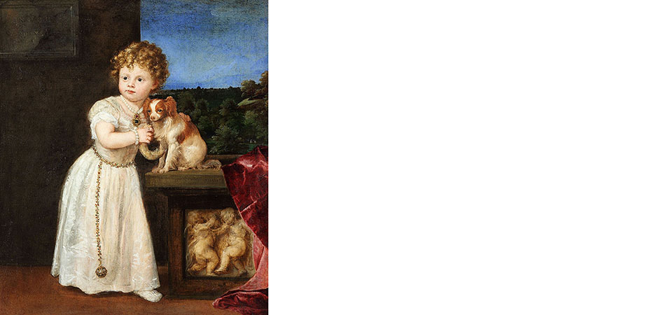 ritratto di clarissa strozzi tiziano