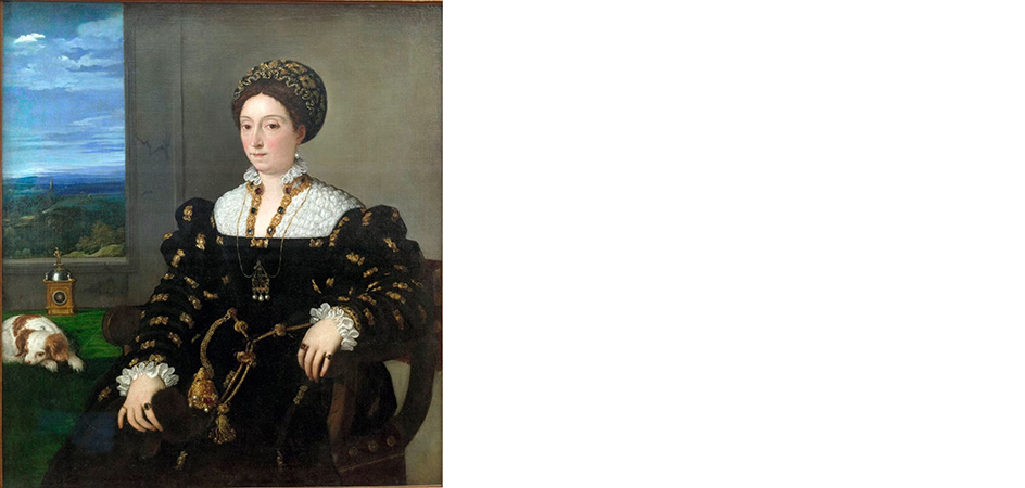 ritratto di eleonora gonzaga tiziano
