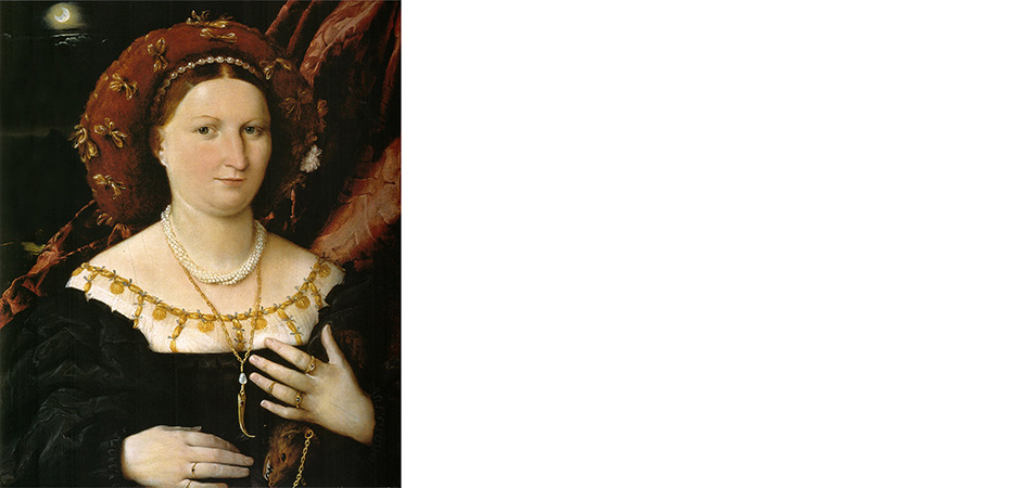 ritratto di lucina brembati lorenzo lotto