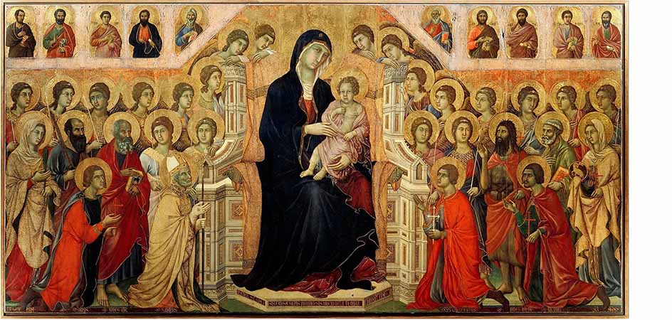 maestà duccio di buoninstegna siena
