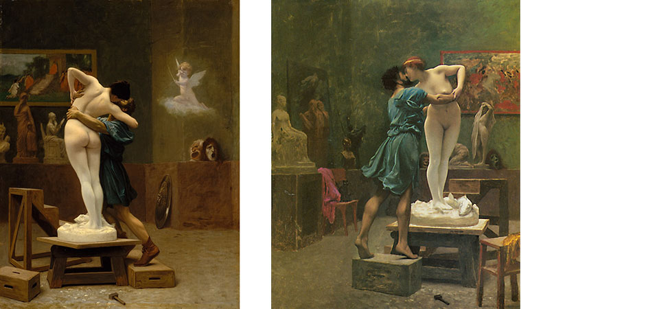 pigmalione e galatea Jean Leon Gerome