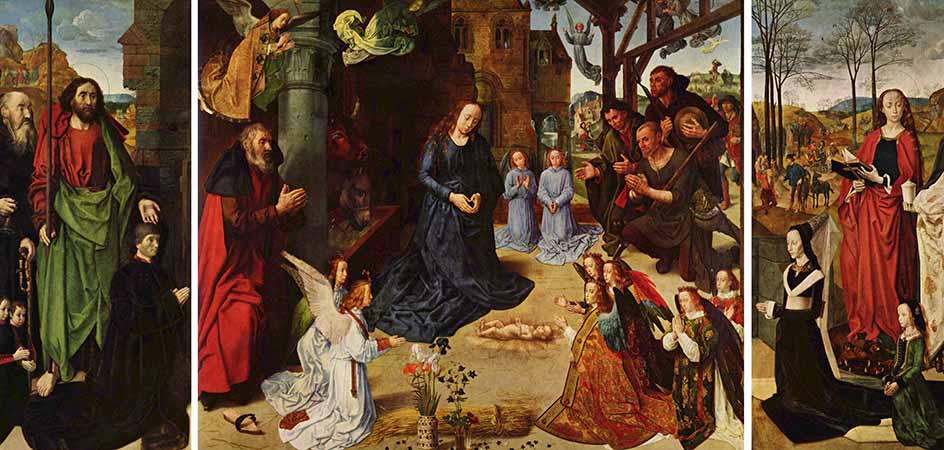 pittura fiamminga trittico portinari