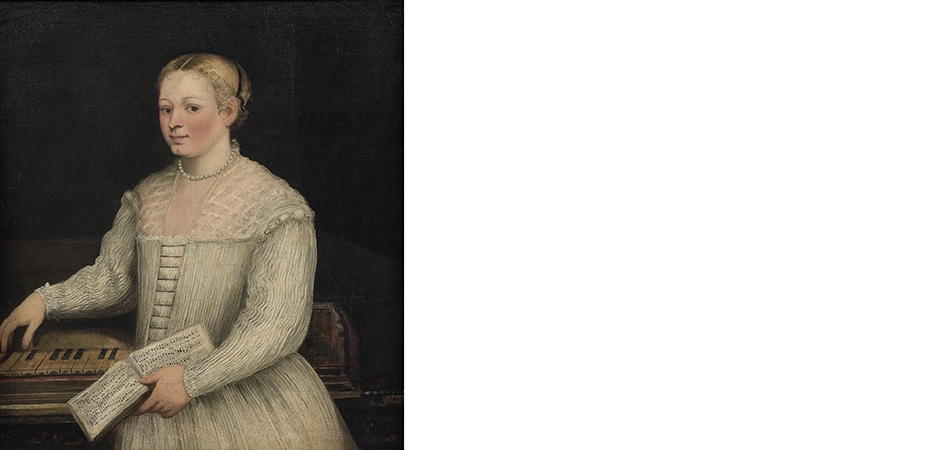 autoritratto con madrigale marietta robusti