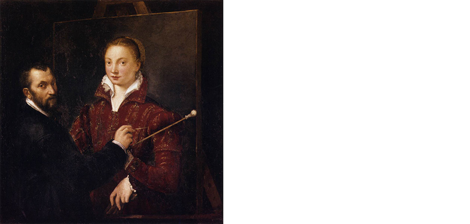 bernardino campi ritrae sofonisba anguissola