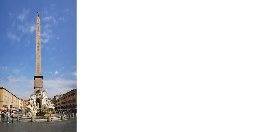 fontana dei quattro fiumi bernini