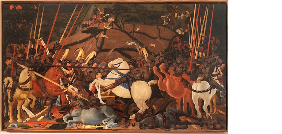 battaglia di san romano paolo uccello firenze