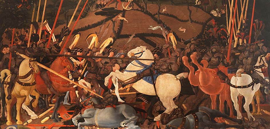 battaglia di san romano paolo uccello uffizi