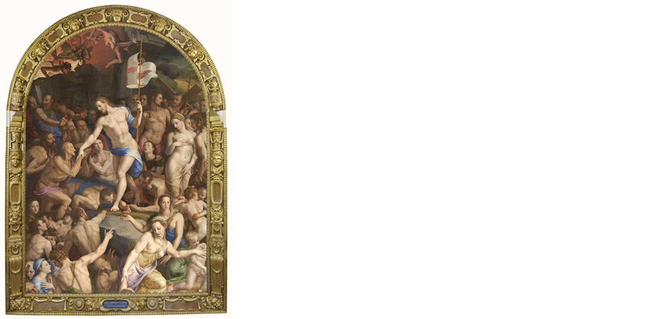 discesa di cristo al limbo bronzino firenze