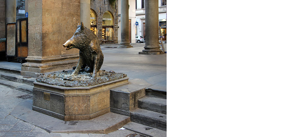 fontana del porcellino pietro tacca loggia del mercato firenze