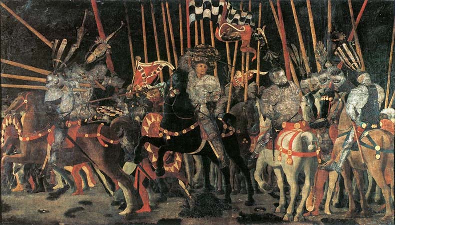 battaglia di san romano paolo uccello louvre