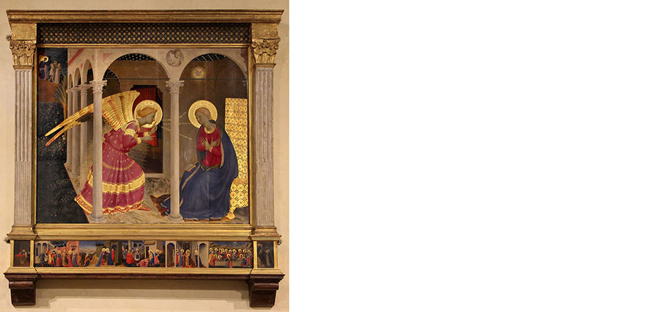 annunciazione beato angelico cortona