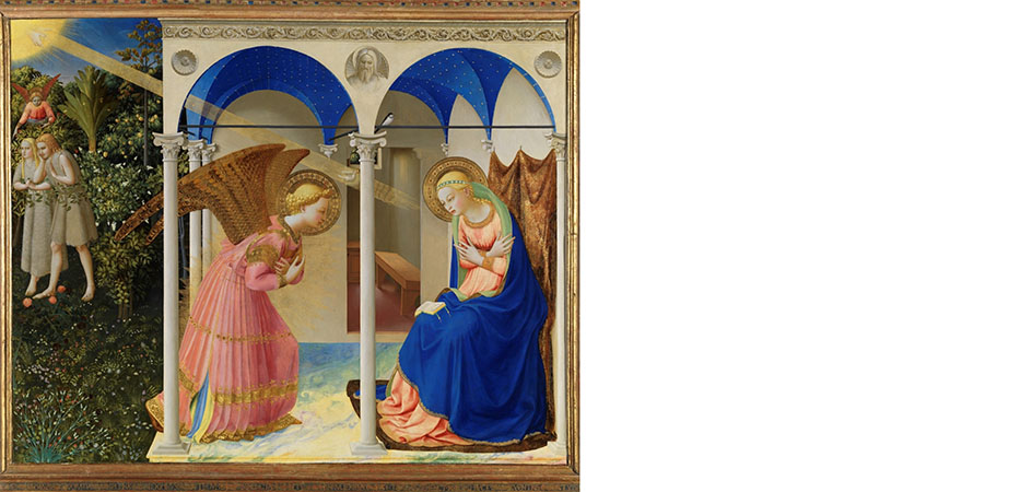 annunciazione beato angelico prado madrid