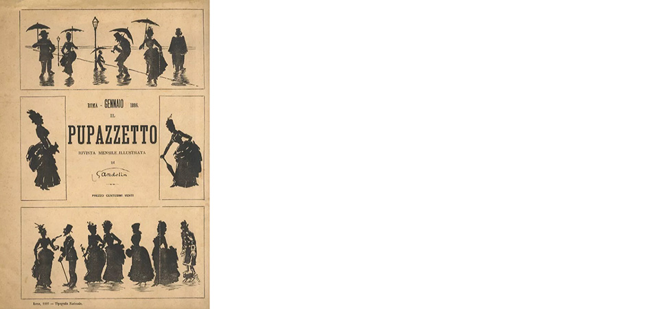 il pupazzetto rivista italiana caricatura