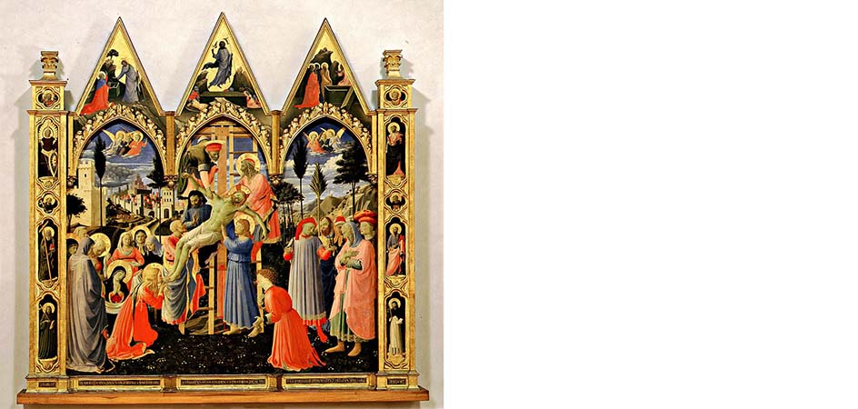 deposizione della croce beato angelico