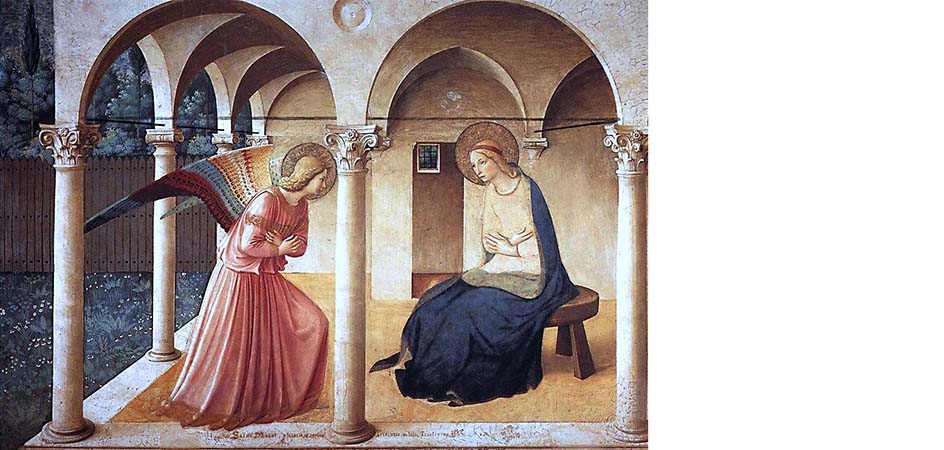 annunciazione beato angelico san marco firenze