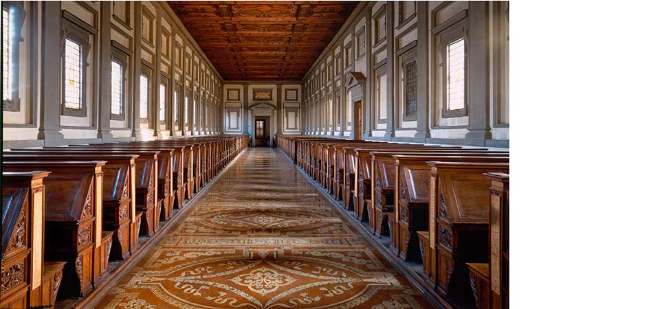 biblioteca laurenziana michelangelo firenze