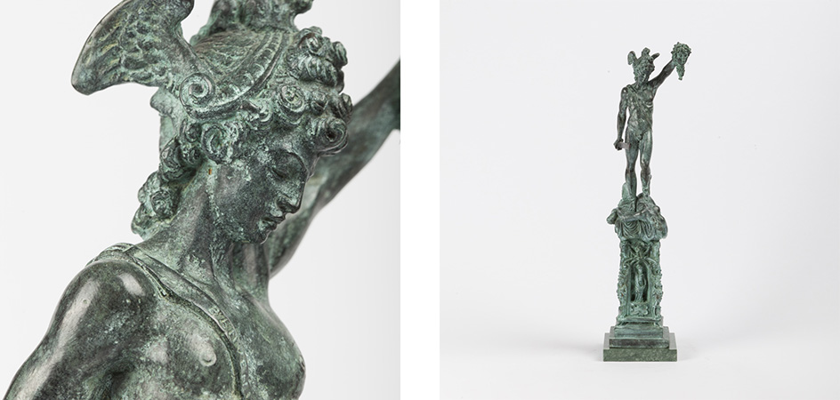 perseo con la testa di medusa benvenuto cellini fonderia artistica marinelli