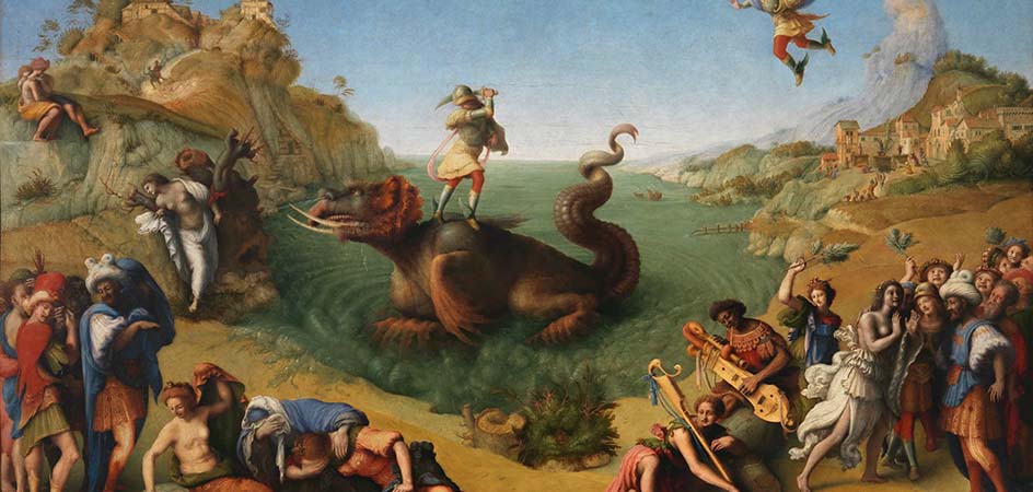 opere d'arte mitologia greca perseo libera andromeda