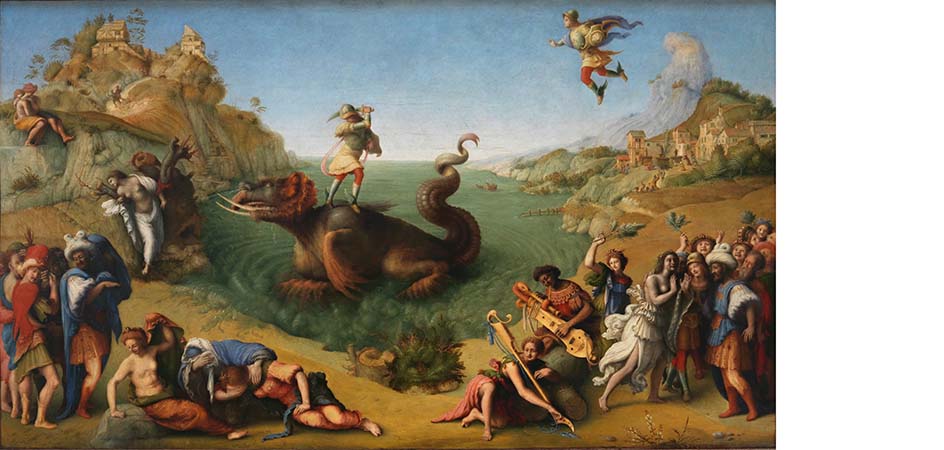 perseo libera andromeda piero di cosimo