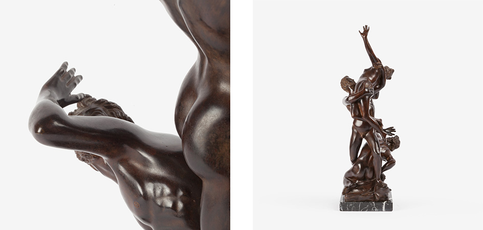 ratto delle sabine giambologna fonderia artistica marinelli