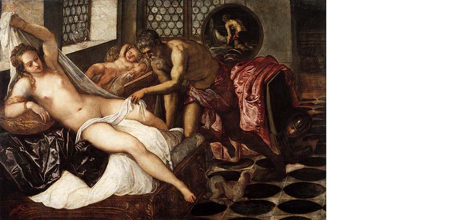 venere vulcano e marte tintoretto