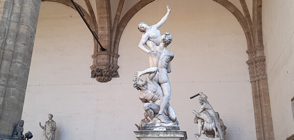 ratto delle sabine giambologna firenze