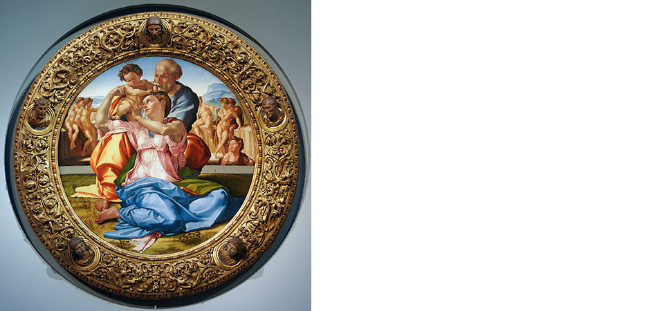tondo doni michelangelo