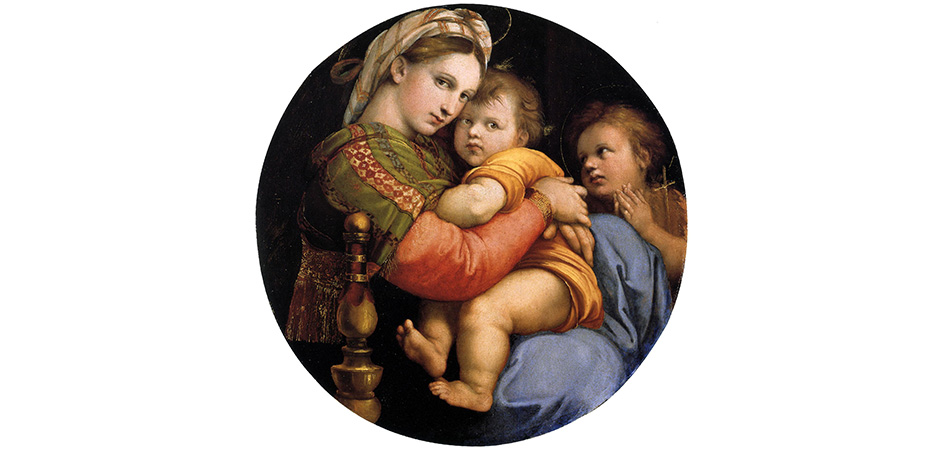 madonna della seggiola raffaello palazzo pitti galleria palatina