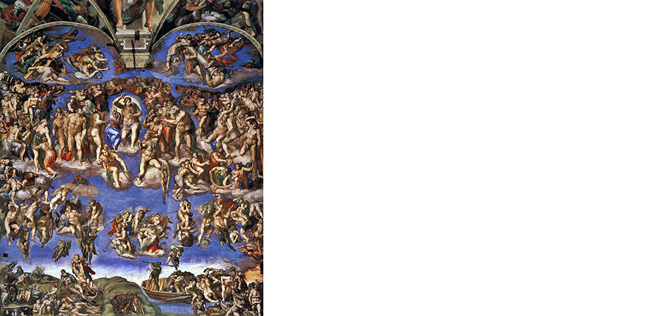 michelangelo giudizio universale